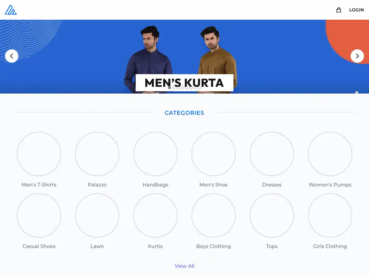 Screenshot of KitCommerce